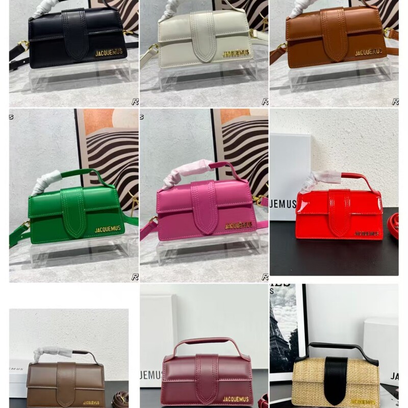 Jacquemus26 New Crossbody Bag Bambino Niche High-End Texture Handbag Available in Multiple Colors for Cross-Border Sales Jacquemus26 New Crossbody Bag Bambino Niche High-End Texture Handbag Available in Multiple Colors for Cross-Border Sales