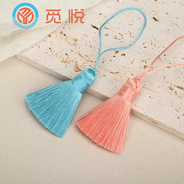 5CM短胖流苏穗子吊穗挂件香包书签辅料配件印章挂饰量大价优