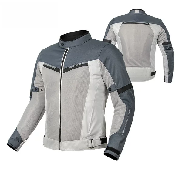 Motorcycle Summer Breathable Riding Suit Outdoor Riding Protective Jacket Knight Racing Mesh Breathable Riding Equipment
