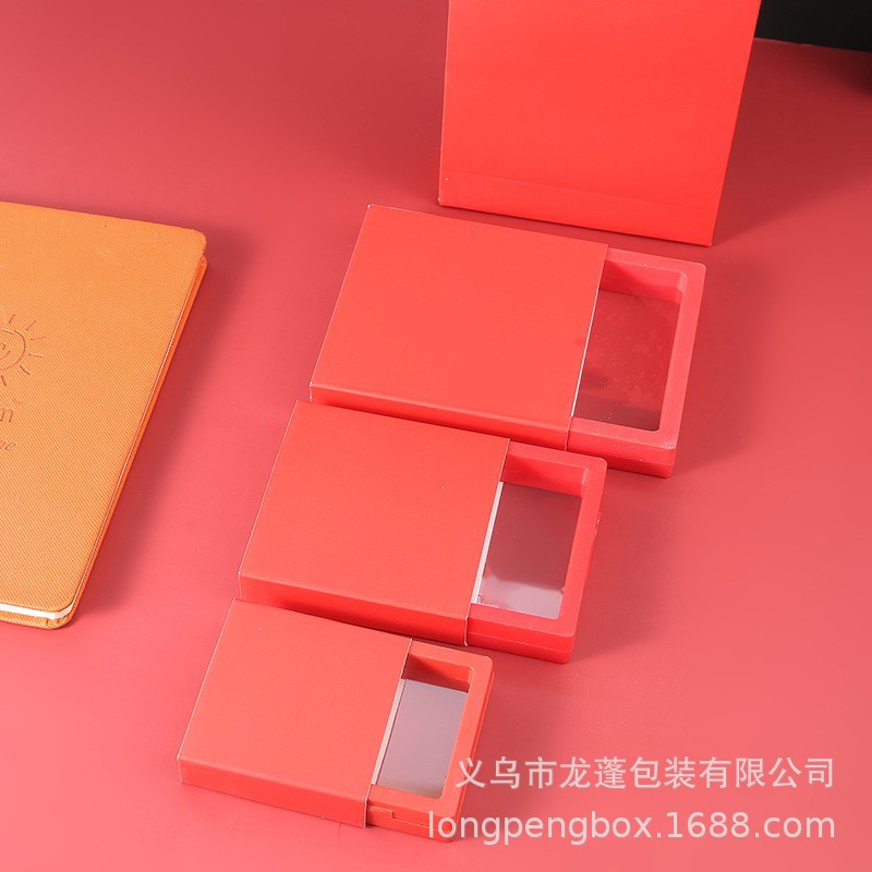 Funda de Cartón para Caja Suspendida, Papel y Cartón, Portátil, para Joyas image 8