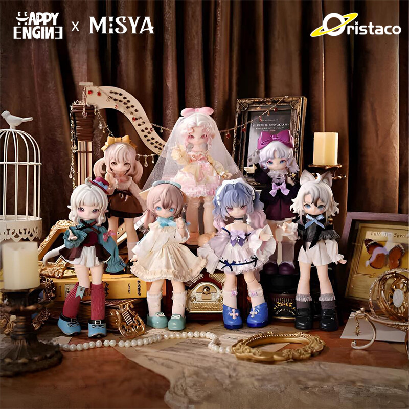Haqiqiy MISYA Bizarre Muzeyi 8 nuqtali BJD Blind Box Harakatli Figura Stol Ustasi Bezaklari