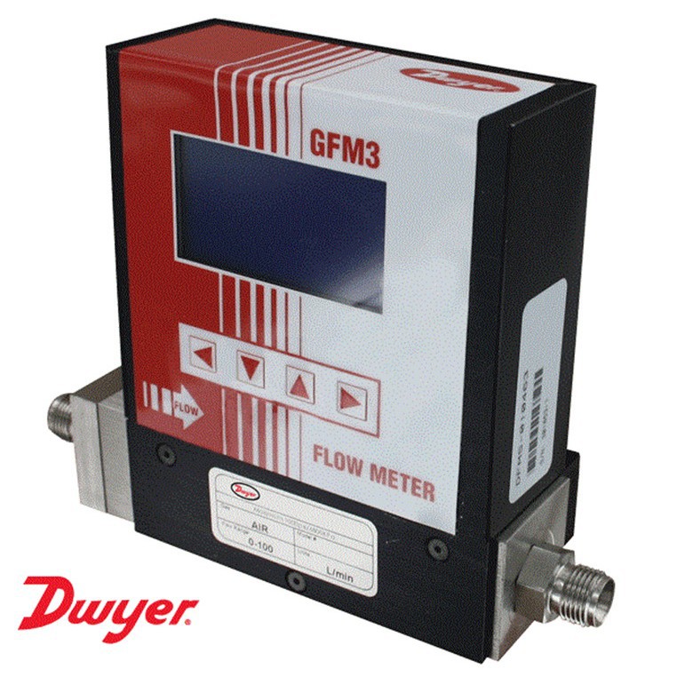 美国Dwyer 德威尔 GFM3-AIR-010-5-E-B-L-B-C-2质量流量控制器