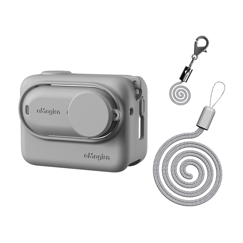 aMagisn阿迈Insta360 GO3S、GO3硅胶保护套影石运动相机防护配件|undefined