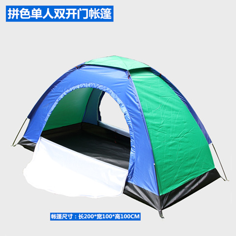 싱글 더블 도어(싱글 텐트)