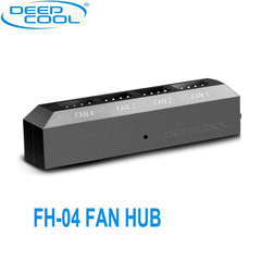 Jiuzhou Fan FH-04 FAN HUB 4PIN PWM 4-bit fan hub can support special motherboard synchronization