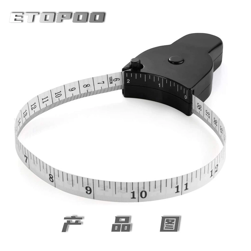 Бутик ETOPOO рекомендует 1,5 м Метрическая британская рулетка ИМТ мера здоровья рулетка белая лента