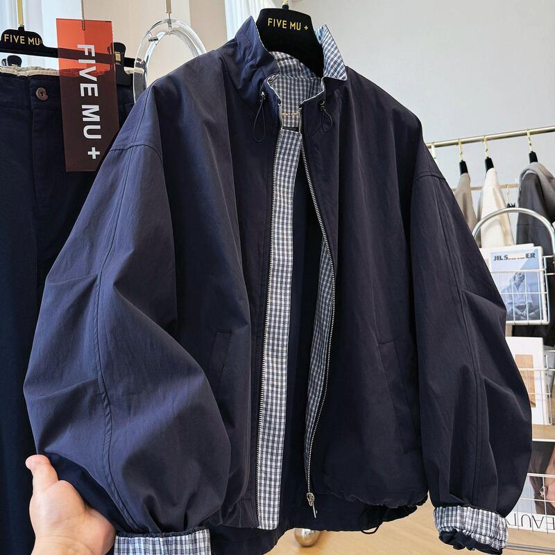 Korean-Style Early Autumn Unique and Super Stylish Jacket, Korean-Inspired Casual Short Workwear Jacket Trench Coat for Women