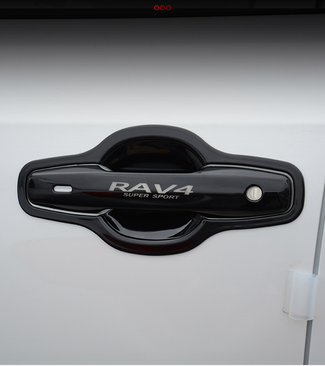 Suitable for 26 Models of Toyota Rav4 Door Handle Protection Stickers, Wildlander Modified Car Door Handle Decorative Accessories