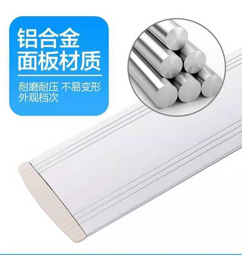 VHM7 wholesale large size flat mop household wooden floor hand-free wet and dry mop aluminum alloy adhesive floor