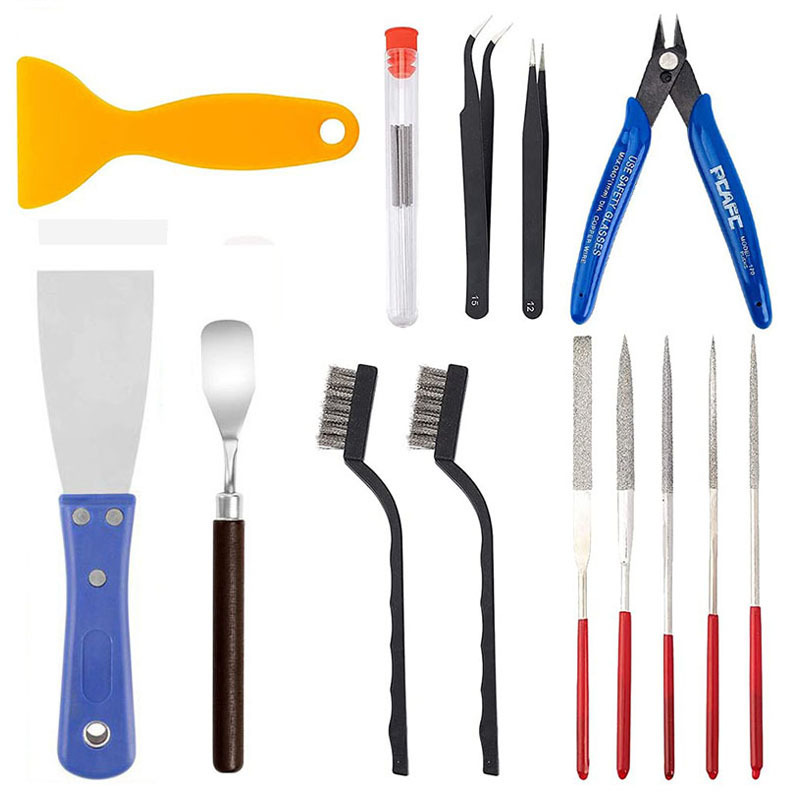 23 pieces 3D printer nozzle cleaning tool 3d printing disassembly kit suit