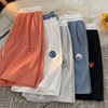 Sense of design A small minority Color matching motion shorts summer Easy Straight Exorcism Trend Thin section Waffle Five point pants