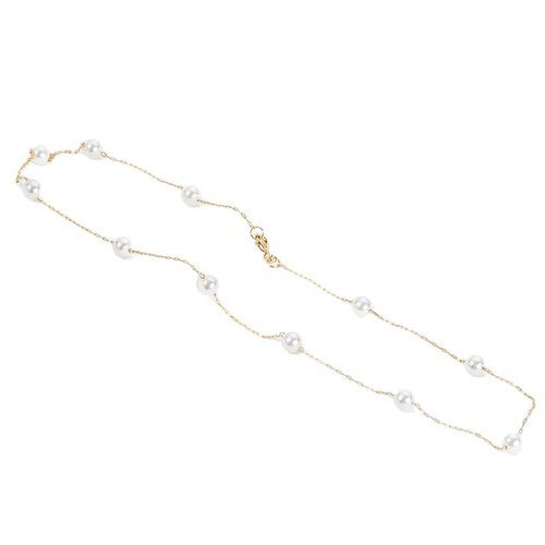 Stainless titanium steel ultra-fine chain 316 stainless steel 14K gold-plated delicate chain DIY crystal pearl necklace chain