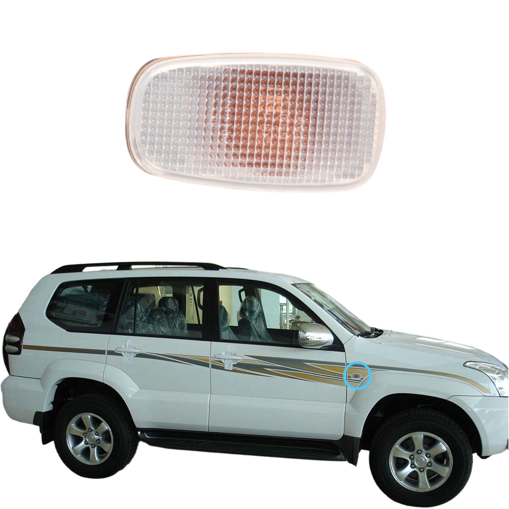 Aplicable al modelo 03-09 Prado Overlord lámpara de tablero de paletas de ala luz de dirección luz lateral luz pequeña