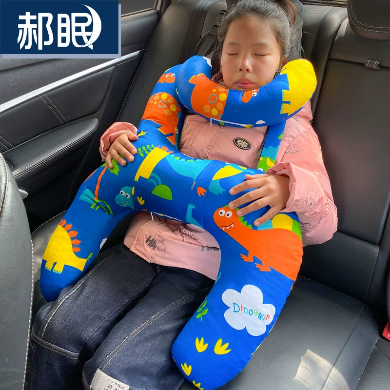 Детская Автомобильная подушка, анти-плотная подушка для шеи, детская Автомобильная подушка, артефакт для сна, автомобильный ремень безопасности, автомобиль
