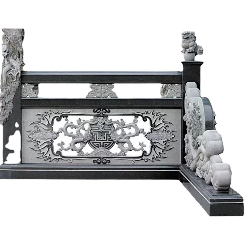 Продам белые мраморные каменные перила защита речного моста гранитные каменные перила Вилла украшение двора каменные перила