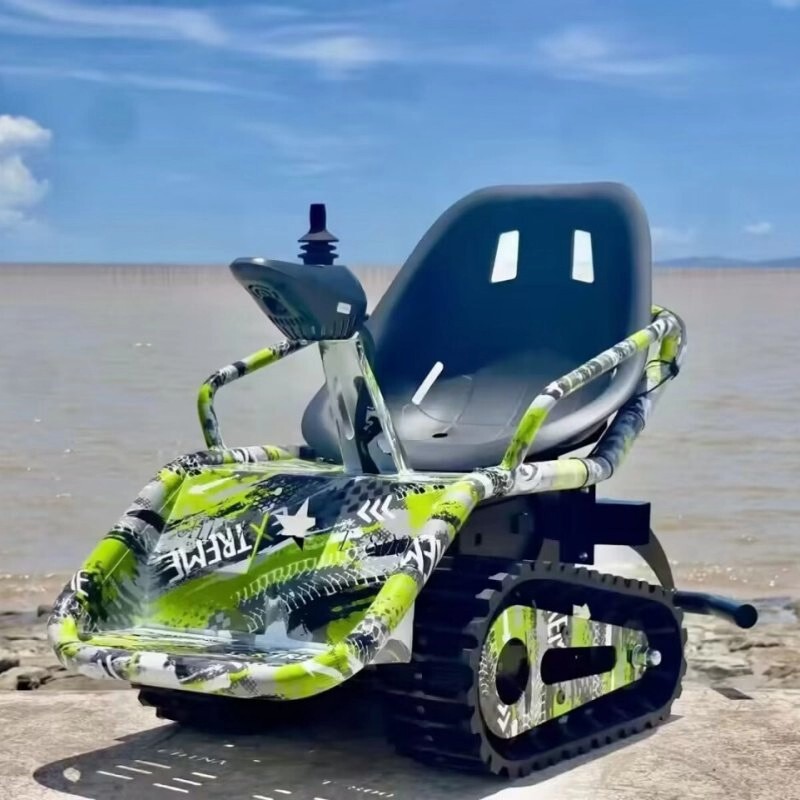 Electric Tracked Mini-Tank, Children's Amusement Vehicle, New Model Go-Kart, Adult Parent-Child Beach Amusement Equipment Electric Tracked Mini-Tank, Children's Amusement Vehicle, New Model Go-Kart, Adult Parent-Child Beach Amusement Equipment