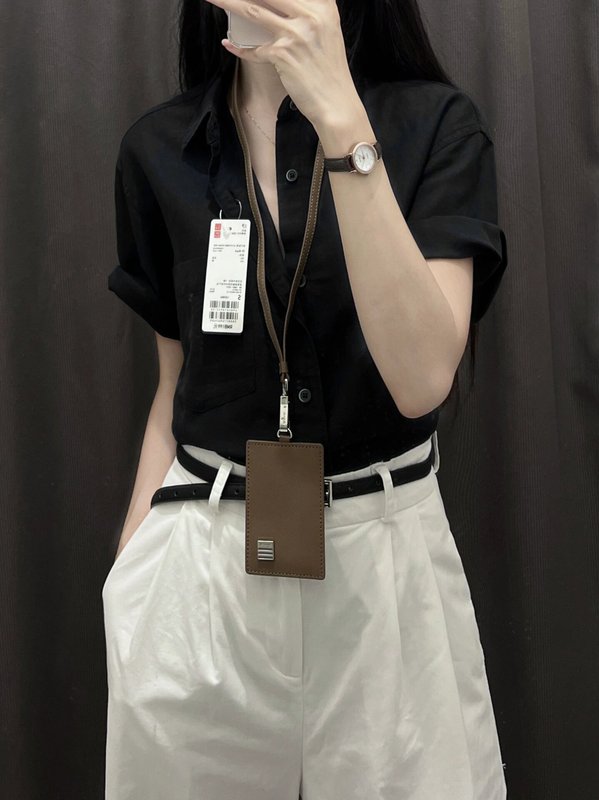 绿色棉麻正肩短袖衬衫女夏季薄款高级感超好看亚麻衬衣polo领上衣|undefined