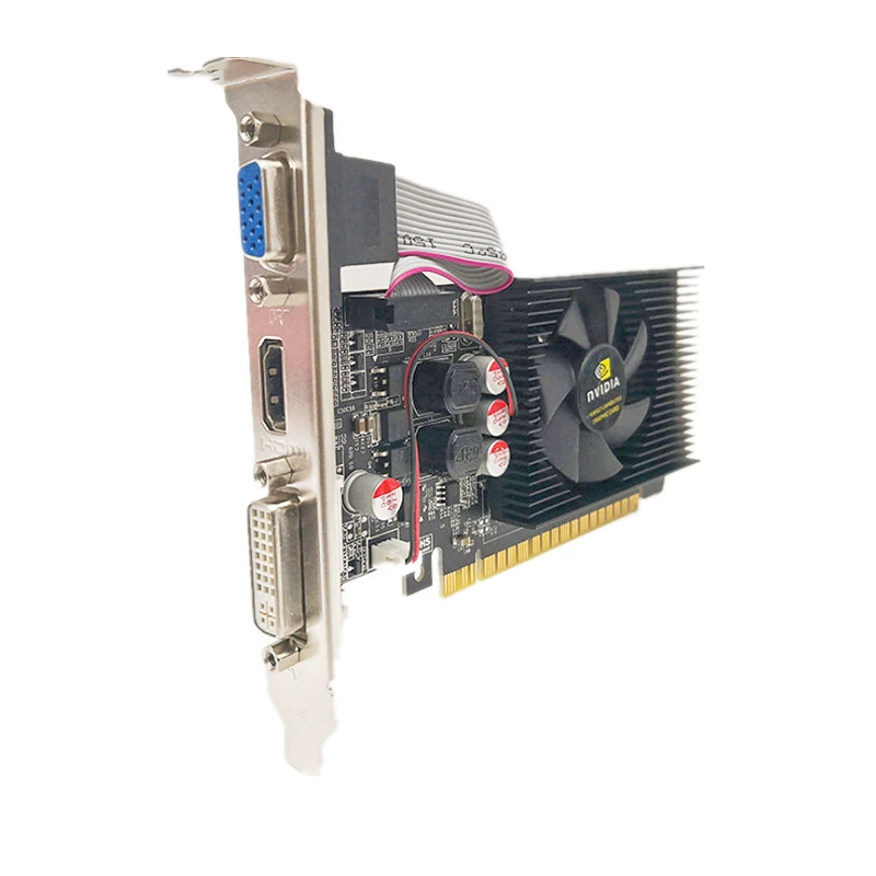 Новая GT730 2Г DDR3 небольшой корпус брендовая машина независимая видеокарта карта сервера полу-высокий графический карта