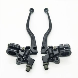 Free shipping 125 150 motorcycle left hand handle clutch right brake handle frame seat mirror seat assembly