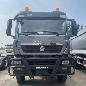 Howo TX8*4 dump truck with front four and rear eight reinforced cargo box, tipper truck for transporting sand, gravel, and soil