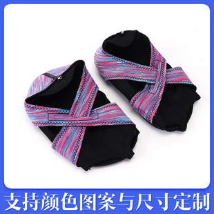 Fitness socks Pilates shoes anti-slip shoes thickened leg yoga socks women dance shoes indoor professional sports fitness