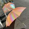 WPC oil painting cat transparent umbrella INS high face value cure system creative 8 bone automatic fiber long -handle long umbrella wholesale