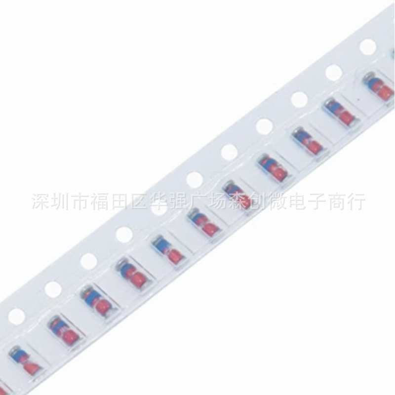 LL-34稳压二极管 ZMM43V  ZMM47V 0.5W 1206 43V 47V 贴片玻璃管