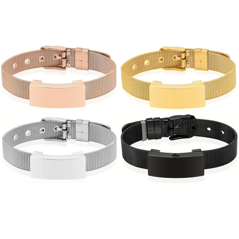 Stainless Steel Jewelry Can Be Opened to Commemorate Pet Hair Urn Bracelet for Men and Women Titanium Steel Bracelet Can Be Engraved