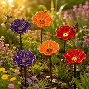 �羳�¿�Flower-Shaped Ceramic Bee Watering Station�۷��ˮ