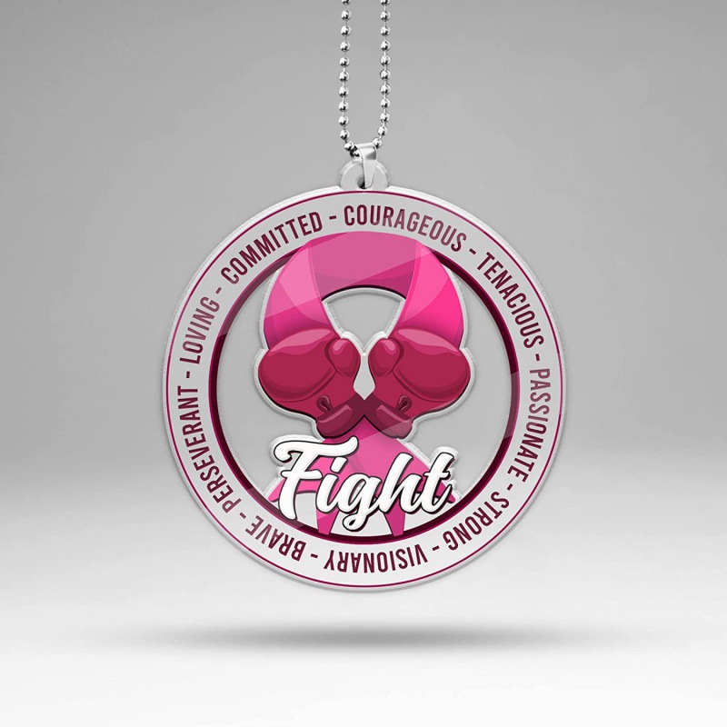 Nuevo acrílico 2D cinta rosa accesorios para automóviles, accesorios de guerreros