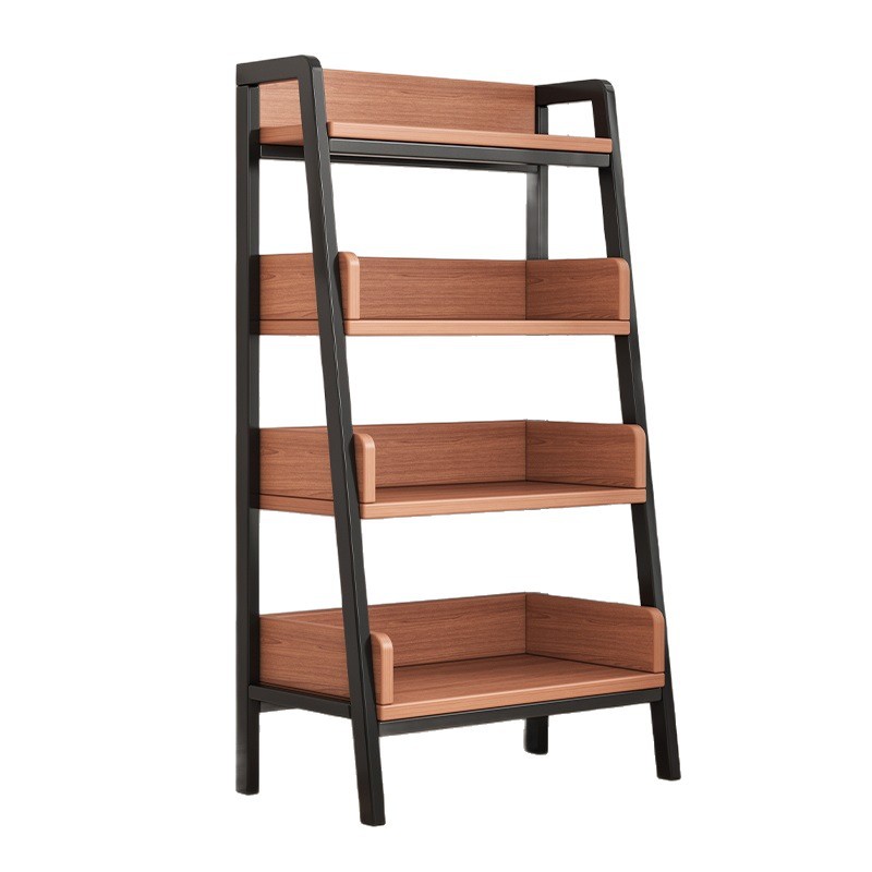 Estante de piso de sala de estar estante de estantes multicapa para estantes de libros domésticos que no ocupan espacio de exhibición estante de almacenamiento balcón estante de flores escalonado