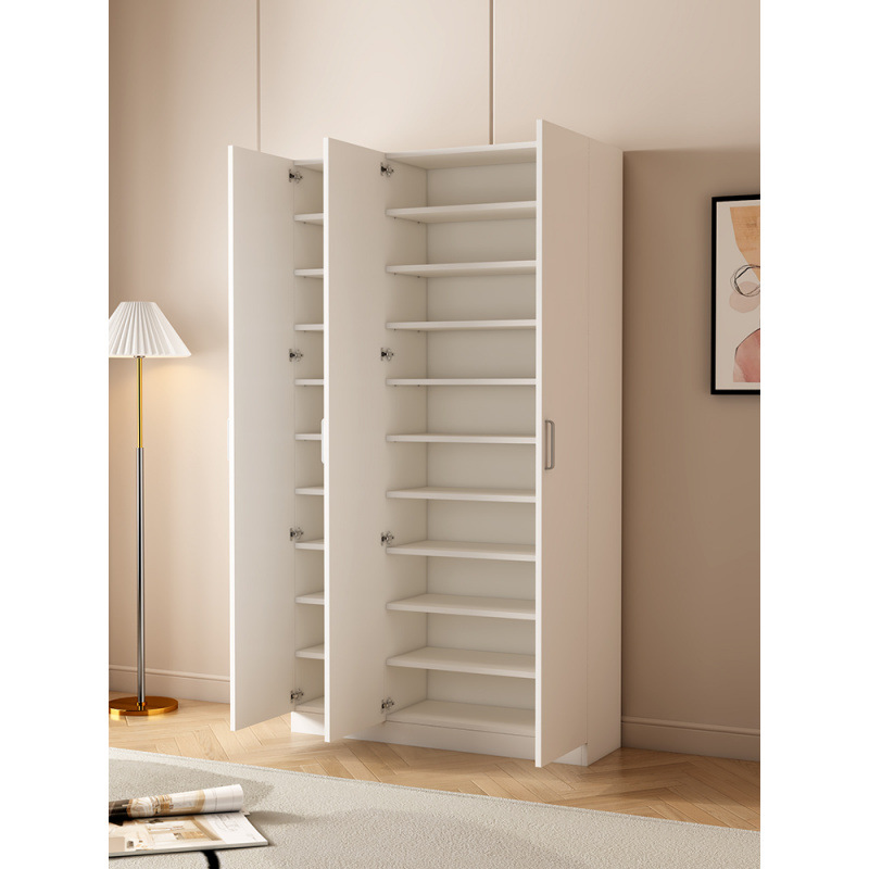 High-Gloss Shoe Cabinet for Home Use, Large-Capacity Doorway, Economical Space-Saving Storage Cabinet, Multi-Layer Shoe Rack, Simple Storage