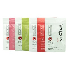 茶色習慣茶 17.5 グラムティーバッグ水出し茶桃花港娘赤桃ウーロン紅茶ティーバッグ