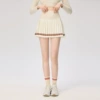 Apricot mini-skirt