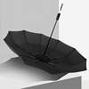 The new Amazon color handle ten bone automatic three -fold umbrella business automatically open umbrella folding printing logo