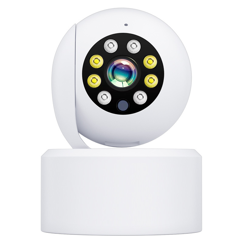 Cámara interior 360 inalámbrica WIFI Smartphone Monitor remoto para el hogar Visión nocturna HD Monitor para niños v