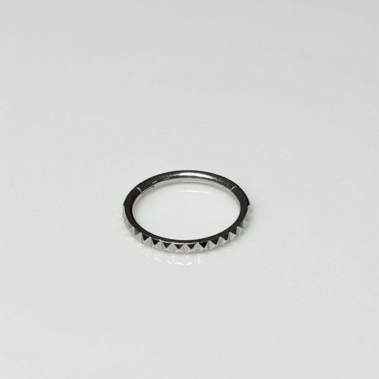 Labret stud lip piercing jewelry styling detail