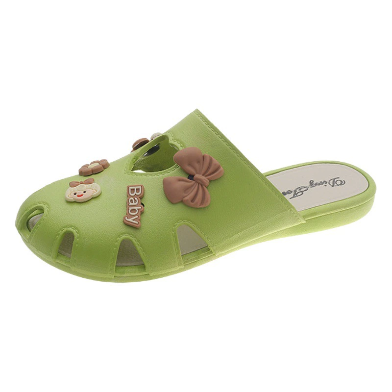 Женские тапочки Baotou, летняя верхняя одежда в Корейском стиле, летние милые новинки в Корейском стиле, летние милые сандалии на плоской подошве в сказочном стиле