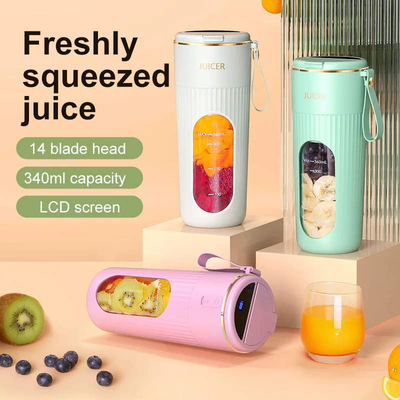 Handheld portable fruit rechargeable glass for home use charging
