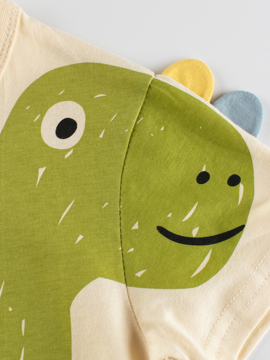 27kids ropa para niños coreanos verano nuevo estilo camiseta para niños tops para niños camiseta de manga corta con cuello redondo de dibujos animados para niños