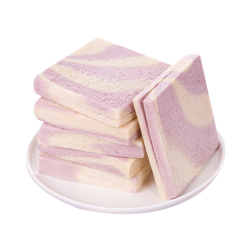 Mango Paste Filled Magic Cube Toast Breakfast Meal Replacement Bread Western Pastry Internet Celebrity Snack Food Bulk Wholesale