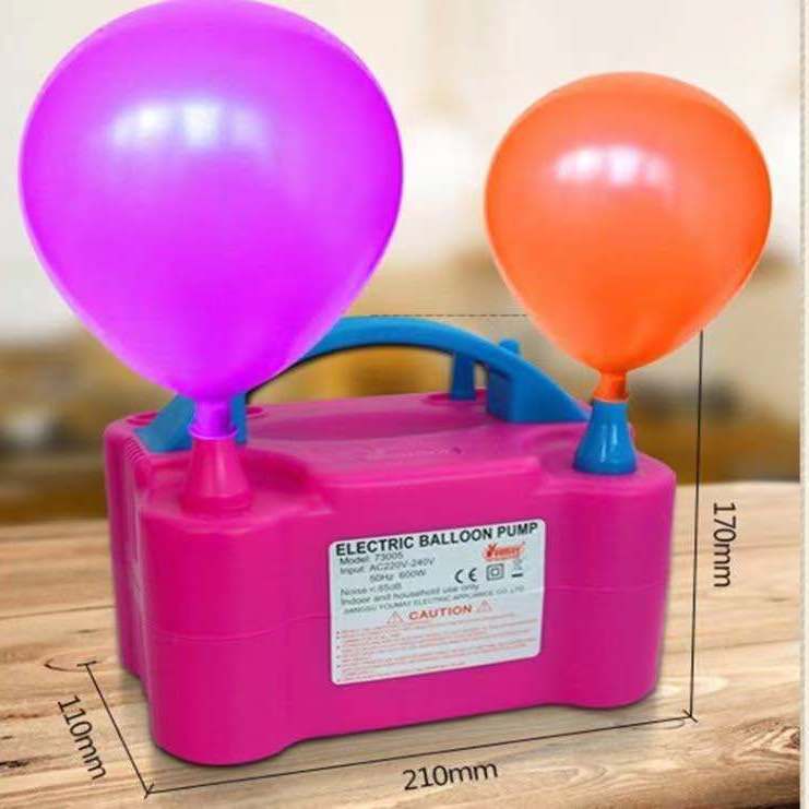 73005 bomba de aire eléctrica globo bomba de aire doble agujero bomba de aire eléctrica bomba de aire automática herramienta al por mayor