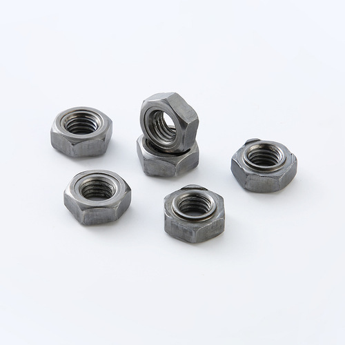 Factory wholesale direct selling hexagonal nut iron external hexagonal nut natural color machinery and equipment fasteners iron hexagon