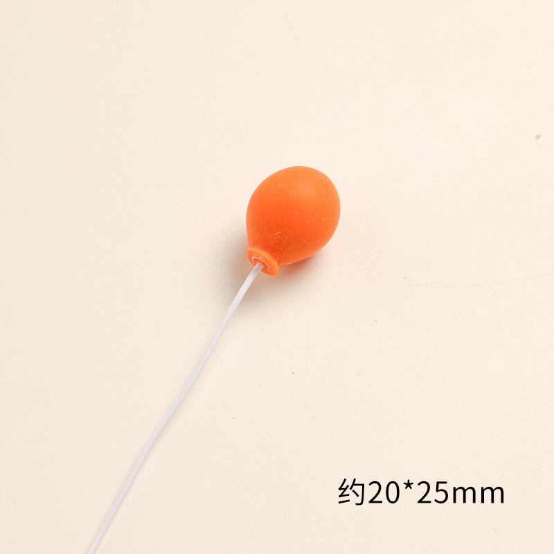 SKU-23-橘色椭圆气球 一个