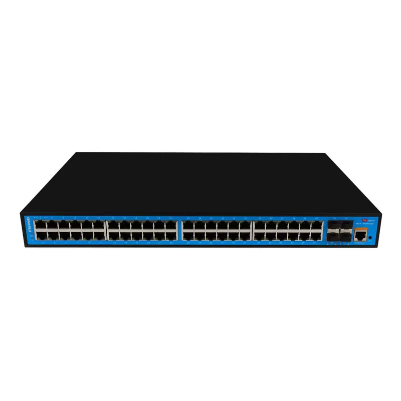 48-портовый гигабитный PoE коммутатор Layer 2 управляемый 10G uplink Ethernet коммутатор сетевое управление корпоративного уровня связи