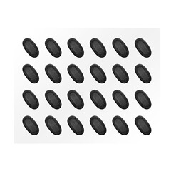 適用倍思W04無線bluetoothイヤホン耳栓防塵ネット受話器防音綿イヤホンベル口防塵ネット