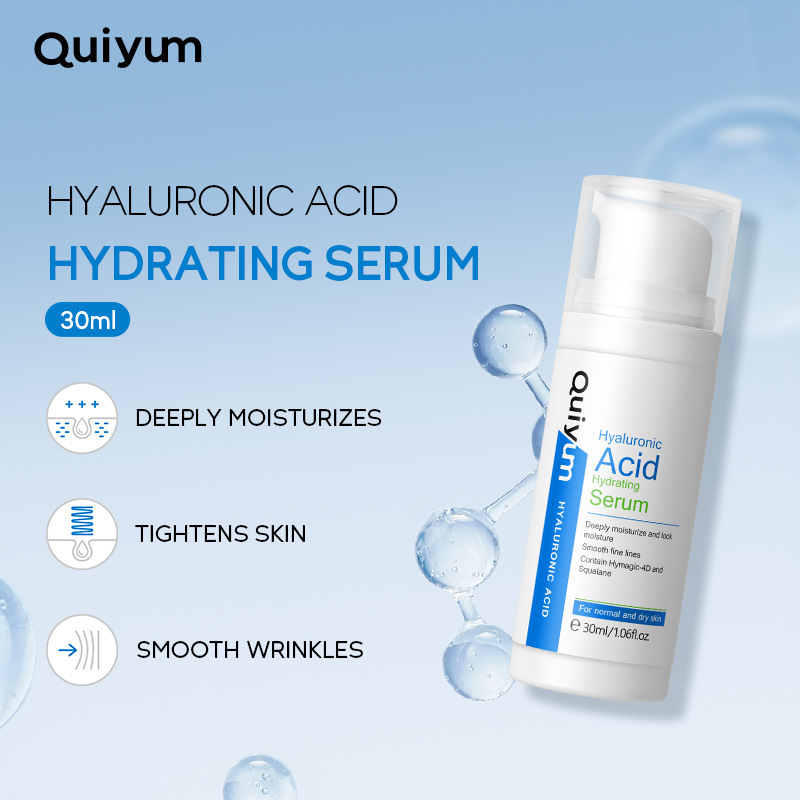 Quiyum Hyaluronic Acid Essence Hyaluronic Acid Spray Hydrating Repair Essence 30ml Manufacturer Spot Wholesale