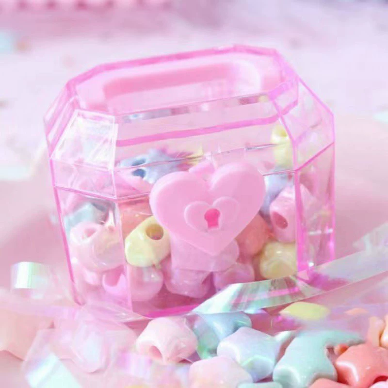 High quality small cute банка для хранения, sticker, storage system, DIY