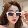 Small retro trend sunglasses suitable for men and women, glasses solar-powered, city style, European style