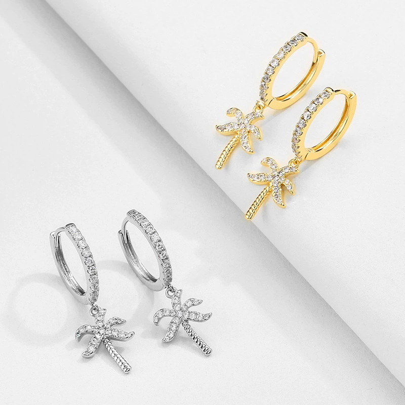 (Cross-border trading), copper creative earrings, Amazon, wholesale